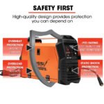 ROSSI 140A MIG/MAG/MMA/ARC/TIG Multi-Purpose Welder MIG-140, Flux/Solid Wire/CO2 Or Argon Gas - Image 8