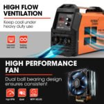 ROSSI 140A MIG/MAG/MMA/ARC/TIG Multi-Purpose Welder MIG-140, Flux/Solid Wire/CO2 Or Argon Gas - Image 9