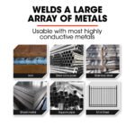 ROSSI 140A MIG/MAG/MMA/ARC/TIG Multi-Purpose Welder MIG-140, Flux/Solid Wire/CO2 Or Argon Gas - Image 10