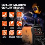 ROSSI 200A MIG/MAG/MMA/ARC/TIG Multi-Purpose Welder MIG-200, Flux/Solid Wire/CO2 Or Argon Gas - Image 3