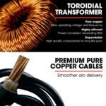 ROSSI 200A MIG/MAG/MMA/ARC/TIG Multi-Purpose Welder MIG-200, Flux/Solid Wire/CO2 Or Argon Gas - Image 9