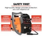 ROSSI 200A MIG/MAG/MMA/ARC/TIG Multi-Purpose Welder MIG-200, Flux/Solid Wire/CO2 Or Argon Gas - Image 10