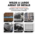 ROSSI 200A MIG/MAG/MMA/ARC/TIG Multi-Purpose Welder MIG-200, Flux/Solid Wire/CO2 Or Argon Gas - Image 12