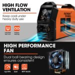 ROSSI 60A Plasma Cutter, Non-Touch Pilot ARC for Easy Cuts of Painted or Rusty Metals, DC Inverter Cutting Machine - Image 10