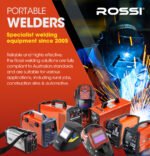 ROSSI 250 Amp Stick Welder, Portable Arc MMA Inverter Welding Machine, 15A Plug - Image 3