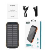 CHOETECH B657 20000mAh Solar Power Bank - Image 6