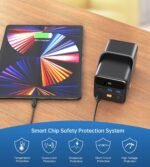 CHOETECH B664 50000mAh PD65W Power Bank with LED Flashlight LCD Display - Image 6