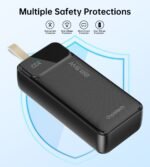 CHOETECH B731 40000mAh Power Bank PD22.5W with Digital Display - Image 4
