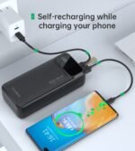 CHOETECH B731 40000mAh Power Bank PD22.5W with Digital Display - Image 6