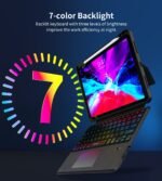 CHOETECH BH-018 Wireless Keyboard with Touchpad and Backlight for iPad Pro 11 " (Black) - Image 5