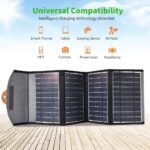 CHOETECH SC005 22W Portable Waterproof Foldable Solar Panel Charger (Dual USB Ports) - Image 2