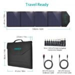 CHOETECH SC007 Solar Panel Portable Charger 80W 18V with USB-C PD 30W - Image 3