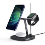 CHOETECH T583-F 4-in-1 Magentic Wireless Charging Station for iPhone/Apple Watch/Headphones/Pencil - Image 3