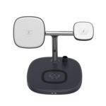 CHOETECH T583-F 4-in-1 Magentic Wireless Charging Station for iPhone/Apple Watch/Headphones/Pencil - Image 2