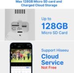 Hiseeu C40 Indoor/Outdoor WiFi Battery Camera With Solar Panel - Image 8