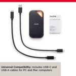 SanDisk 1TB Extreme PRO Portable SSD V2 (SDSSDE81-1T00-G25) - Image 3