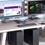 Simplecom KM430 Dual HDMI Monitor KVM Switch for 2 Computers with 4-Port USB Hub 4K@60Hz Keyboard Hotkey - Image 5