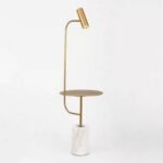 Sasha Premium Marble Side Table Lamp