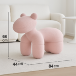 Lamb Stool Chair Brown - Image 5