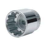 Wurth 1/4" 12pc Multi-Socket Wrench Set Chrome Metric/Imperial TX Bi-Hex Square - Image 3