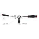 23pcs 1/4" Socket Wrench Assortment Set Ratchet in Metal Box - Image 5