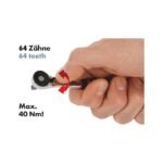 23pcs 1/4" Socket Wrench Assortment Set Ratchet in Metal Box - Image 9