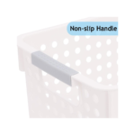36x Premium Plastic Storage Basket Bulk w/ Grip Handles 29*13.5*12.5cm - Image 4