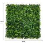 Luxury Spring Sensation Hedge Screen Green Wall Panel UV Resistant 100cm x 100cm - Image 2