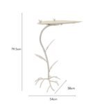 Riviera Leaf-Shape Birdfeeder w Roots 79cm - Image 3