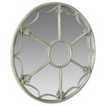 Martinique Fleur Round Wall Mirror 60cm - Image 2