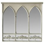 Martinique Gothic Wall Mirror 64cm