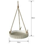 Martinique Round Hanging Planter 60cm - Image 3