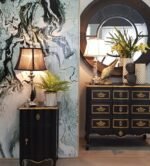 Dynasty 1 Drawer / 1 Door Bedside Table 65cm - Image 2