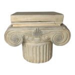 Elaborate Roman Pillar Planter / Stand w Lid 40cm