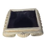 Elaborate Roman Pillar Planter / Stand w Lid 40cm - Image 4