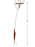 Dragonfly Garden Stake 182cm - Image 3
