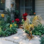 Proud Rooster Statue 45cm - Image 2