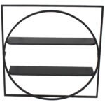 Eclipse Floating 2-Shelf Wall Hanging 60cm - Image 3