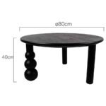 Avoca Coffee Table 80x40cm - Image 2