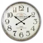 Brasserie Round Wall Clock 80cm