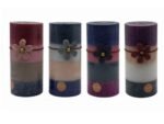 bulk 24 4 Tone Scented Pillar Candle Assort 15cm - Image 2