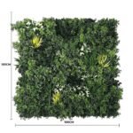 Green Forest Bespoke Commercial Grade Metal Backed Vertical Garden / Green Wall UV Resistant 1m x 1m Fire Retardant - Image 2