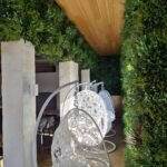 Luxury Lush Spring Recycled Vertical Garden / Green Wall UV Resistant 100cm x 100cm - Image 2