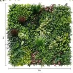 Luxury Triptych Vertical Garden / Living Wall Set 3 of Pieces 1m x 1m (3 SQM Set) UV Resistant - Image 2