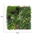 Luxury Triptych Vertical Garden / Living Wall Set 3 of Pieces 1m x 1m (3 SQM Set) UV Resistant - Image 3