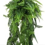 Artificial Hanging Fern Basket UV Resistant 45cm x 125cm - Image 4