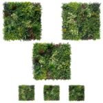 [Draft] Luxury Triptych Vertical Garden / Living Wall Set 3 of Pieces 1m x 1m (3 SQM Set) UV Resistant - Image 2
