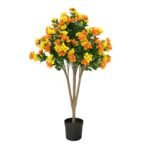 Flowering Yellow and Orange Bougainvillea Tree 120cm UV Resistant - Image 3