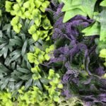 Lush Botanical Mosaic Artificial Vertical Garden / Green Wall Panel 1m x 1m UV Resistant - Image 3