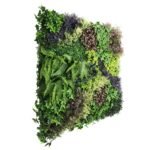 Lush Botanical Mosaic Artificial Vertical Garden / Green Wall Panel 1m x 1m UV Resistant - Image 4